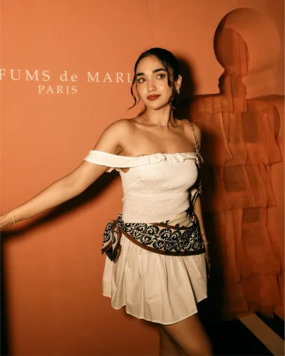 An evening defined by radiance and femininity.Friends of the brand stepped into the flamboyant (5)